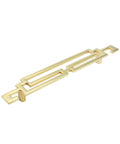Gold Drawer Pulls 7 Inch Long Modern Cabinet Handles For Dresser And Furniture Hardware Set Of 2 With Screws; side view