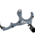 Blue Draw Closed Hook Thumb Release For Archers, Silent Springless Trigger With Patented Lock And Load, Fully Radiused Handle