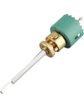 Top Tier Recessed Light Hole Saw Kit With Dust Bowl For Drywall Ceiling Drilling. green alloy steel hole saw with hex shank and dust bowl