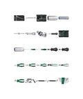 85-Piece Pro-Grade Electrician Tool Set With Heat-Treated Hardened Tempered Components For High Torque And Increased Leverage