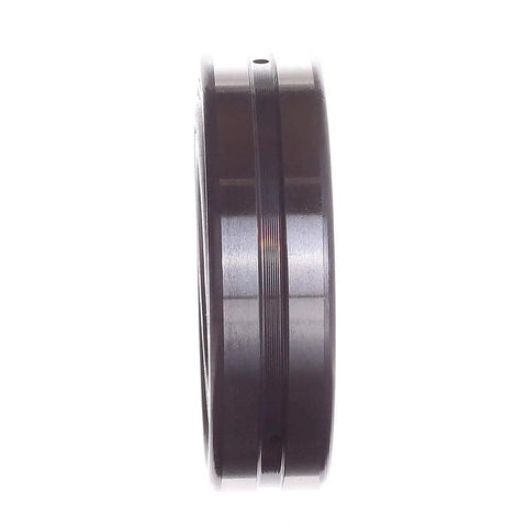 Heavy Duty Run Wild Spherical Roller Bearing With Tapered Bore And Reinforced Steel Cage 45mm ID Side view image showing detail and design.