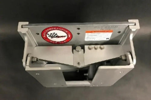 Top view of Patented Versatile Combo Tilt Trim And Jack Plate Featuring Hydraulic Remote Pump for Heavy Duty Boat Setup.