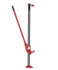 3 Ton Heavy Duty Farm Jack With 33 Inch Lift Range From 6 To 60 Inches Ratcheting Off Road Utility Bumper Jack for Tractor SUV ATV UTV