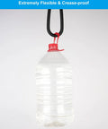 All Metal Shower Hose 90 Inch Stainless Steel Extra Long Replacement No Twist Flexible Bathroom Handheld Hose with bottle test