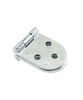 Self Supporting Flap Hinge 80x30mm for Folding Tables Cabinets and Doors, Matte Brass Finish, Flush Mounted with Silent Operation