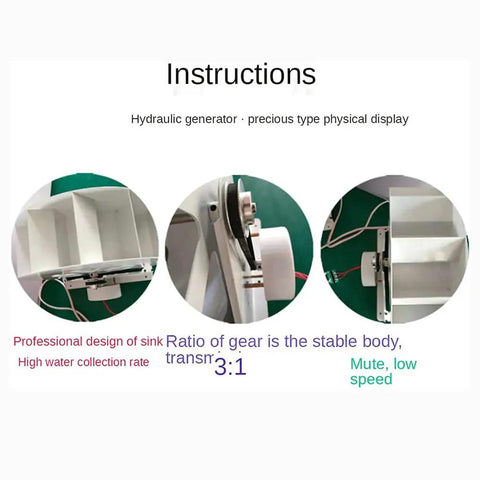 Water Turbine Generator Kit For Your DIY Home Power Production Low Speed Disc Type Hydroelectric Generator components