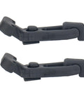 Two Pack Rubber Latches For Tool Boxes And Golf Carts T-Handle Draw Latch With Grip Heavy Duty Flexible Latch Set For Industry And Vehicles Durable Tool Box Latch System Easy Install And Use