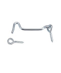 Heavy Duty 4 Pack 2 Inch Cabinet Latches Eye Hook Swivel Bolt Built Tough Carbon Steel window gate door catch components.