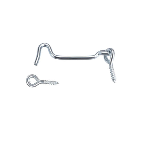 Heavy Duty 4 Pack 2 Inch Cabinet Latches Eye Hook Swivel Bolt Built Tough Carbon Steel window gate door catch components.