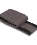 4 Inch By 30 Foot Cord Cover For Carpet Cables In Gray, Easy Adhesive Free Cable Management With Hook And Loop Fasteners shown folded