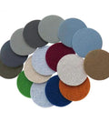 Top Notch 5 To 30 Pack Of Premium 5000 Grit Hook And Loop Sanding Discs in various colors for wet or dry polishing.