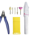 Pro 33 Piece Model Tools Kit For Gundam And Car Models, Hobby Craft Set tools including pliers, drill bits, and ruler.