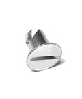 Heavy Duty Dzus Quarter Turn Fastener Kit Provides Dead Simple Panel Swaps And Badass Quick Removal Includes Ten Snazzy Silver Screws Sized Seven Sixteen By Five Fifty Zero For Hot Rod Rides And Gear Head Builds: polished silver quarter turn fastener