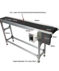 Rugged Belt Conveyor System With Adjustable Speed And Aluminum Frame For Industrial Transport And Fast Sorting