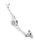 Polished Adjustable Hydraulic Cabinet Door Hinges With Random Stop For Kitchen Cabinets Smooth Soft Close Action