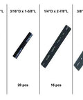 2 To 1 Heat Shrink Tubing Kit for Wires and Cables, 127 Piece Assortment of Wire Wrap Sleeve in Seven Sizes with Labels