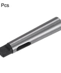 2 Pieces Morse Taper Adapter MT2 MT1 90mm Reducing Sleeve High Carbon Steel Drill Chuck Sleeve For Lathe Milling Part With 0.02mm Accuracy And Pro Grade Wear Resistance displayed