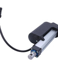 Heavy Duty Quick Tach Actuator Replacement For Skid Steer And Compact Loaders Straight Up Plug And Play Hydraulic Coupler, side view.