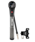 High Pressure MTB Tire And Shock Pump 300 PSI With Dial Gauge and Mounting Bracket