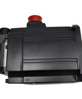 High Performance Servo Motor Delivers Precision Torque For Heavy Duty Processing Machines Built Like A Tank With Smooth Action And Serious Kick For Daily Production Grind, top view showing controls and black casing.