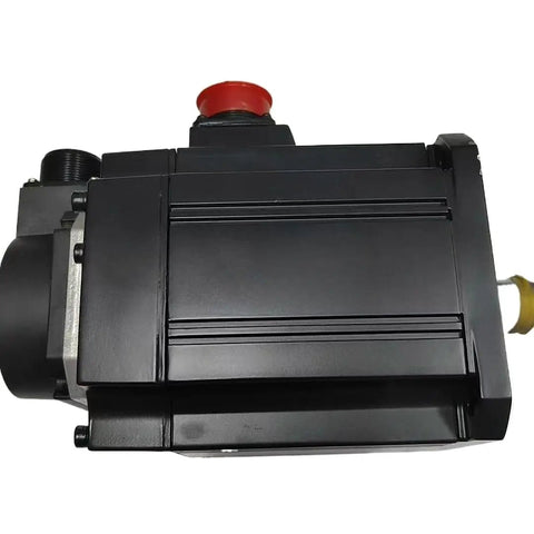 High Performance Servo Motor Delivers Precision Torque For Heavy Duty Processing Machines Built Like A Tank With Smooth Action And Serious Kick For Daily Production Grind, top view showing controls and black casing.