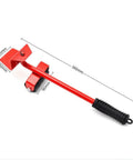 Heavy Duty Furniture Lifter And Mover Tool Set With Wheels And Sliders For Easy Sofa Bed Cabinet And Appliance Moves Steel Lever