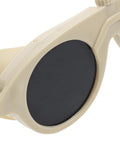 Badass Adjustable Welding Glasses With Anti Scratch Lenses For Safe Industrial Eye Protection For Dudes And Crews Alike, close-up view.