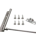 Adjustable Aluminum Door Closer With Spring Action Soft Close Fireproof Safety Built To Last Aluminum Alloy Construction