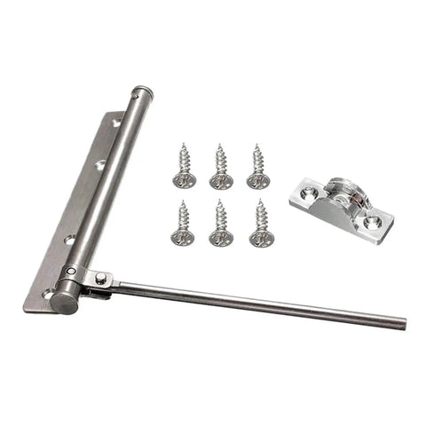Adjustable Aluminum Door Closer With Spring Action Soft Close Fireproof Safety Built To Last Aluminum Alloy Construction
