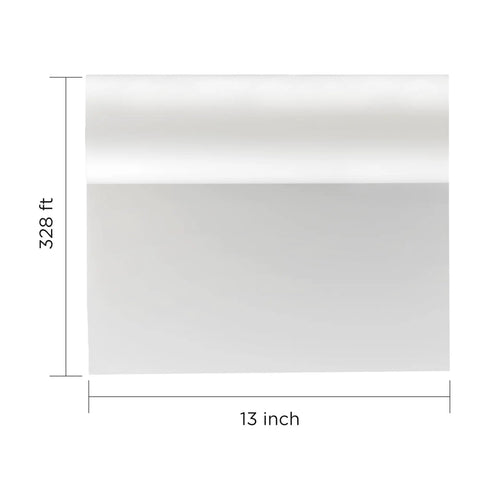 Transfer Film Roll For All Fabrics 13 Inch Wide By 328 Feet A3 Plus Premium PET Film With Double Matte Anti Static Finish
