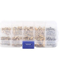 M2 M3 Hex Standoff Kit For Electronic Projects DIY Repair Includes Brass Screws Nuts And 304 Stainless Spacers Assorted PCB Spacers And Mount Hardware For Makers And Hobbyists, organized case