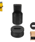Hydraulic Oval Hole Punch Die For Metal Sheets 10x25mm Durable Replacement Punch Die Fits Steel Copper Aluminum