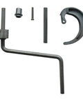 Upper Bending Parts And Scroll Bending Attachment For UBM-30 Metal Bender Spare Parts Kit For Quick Repairs Durable Gray Finish Keeps Your Bending Machine Running Smooth. Gray steel UBM-30 metal bender spare parts kit with upper bending parts and scroll attachment