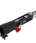 Kickass Heavy Duty Aluminum Alloy Electric Drill Adapter For Automatic Chain Screw Gun With Depth Adjustment Features, side view showing adjustable depth feature.