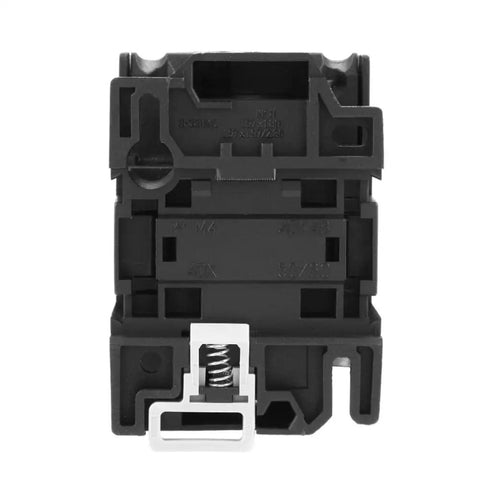 High Sensitivity Industrial AC Contactor 220V 25A Electric Switch For Efficient Power In Electronics DIY Projects And Home Audio Applications Ideal For Industrial Control And Machinery Hobbyist Electronics Setups black rear view