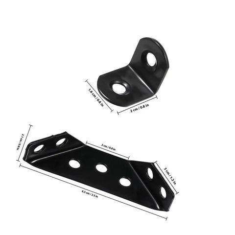 Stainless Steel Corner Brackets For Tables And Cabinets Beefy Heavy Duty Angle Braces With Effortless Installation