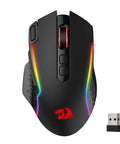 Ultra Responsive Wireless Gaming Mouse For Serious Gamers With 10000 DPI Onboard Settings And Eight Macro Buttons Rapid Fire Key And RGB Backlight For PC Mac And Laptop Gaming