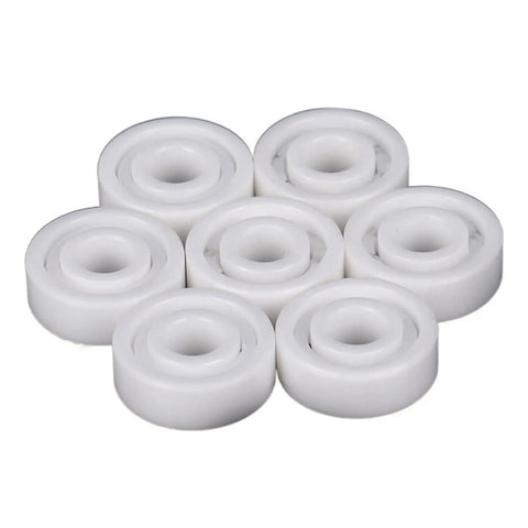 Kickass MR74 4X7X25 Fully Ceramic ZrO2 Sealed Ball Bearing With Zero Squeak Low Friction Design Built Tough For Heavy Daily Grind And Gritty Workshop Jobs That Demand Absolute Smooth Performance