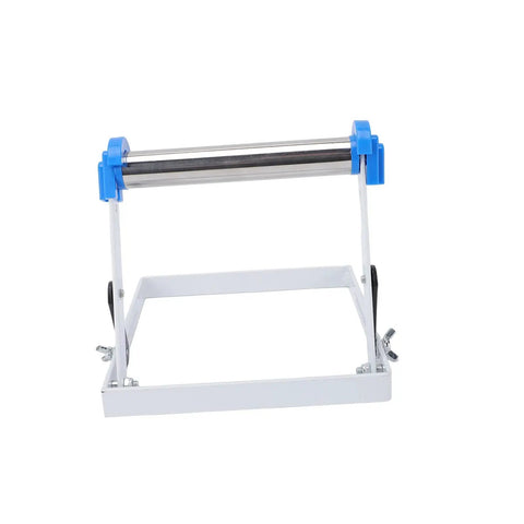 Heavy Duty Steel Material Roller Stand For Table Saw And Miter Saw, Tough As Nails Foldable Workpiece Support Extender Grips Tight Stops Sliding Keeps Long Boards Rock Solid Up To 107 Pounds Capacity
