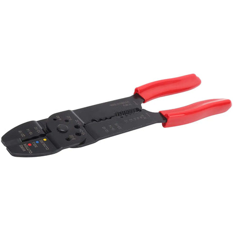 Pro Grade Multi Function Wire Terminal Crimping Pliers with Carbon Steel Blade and Ergonomic Handle for Electrical Projects