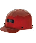 Comfo Cap Safety Hard Hat With Staz On Pinlock Suspension, Polycarbonate Shell, Non Slotted With Lamp Bracket And Cord Holder, Red Standard Size