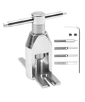Pinion Gear Puller Tool For 1 By 10 Scale RC Cars And Helicopters Solid Metal Spare Upgrade Part with attachments visible