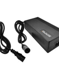 Smart Charger For 48V Li Ion E Bike And E Scooter Batteries With 54.6V 2A Power Adapter And XLR Connector, Safe Charging