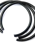Front view of Round Wire Snap Rings Set Of 10 For Shafts And Holes 2mm Wire Diameter Spring Steel Retaining Circlips Fits OD 14mm To 113.5mm.