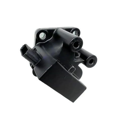 Heavy Duty Engine Fuel Pump Rack Actuator For 4TNV94 And 4TNV98 Diesel Engines displayed from a side angle with multiple hoses.