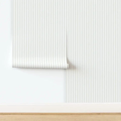 Premium PVC Free Type II Professional Wallpaper Featuring Matte Linen Texture Hella Durable Finish Zero Hassle Paste To Paper Install For Kitchens And Bathrooms Real Deal Quality in beige with subtle stripes.