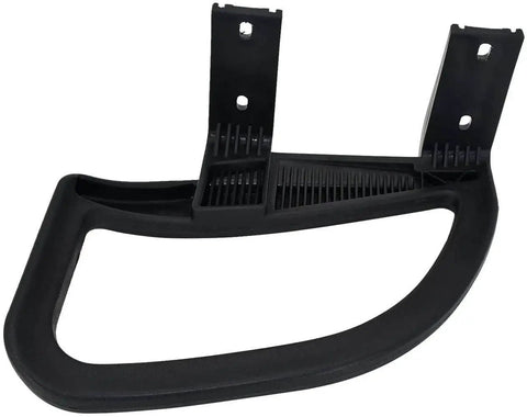 Left And Right Golf Cart Arm Rest Hip Restraint Set For Driver And Passenger Sides RXV Ready Fits Gas Or Electric Carts Replacement Parts 607532 607653 black plastic armrest with mounting brackets