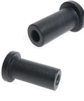 Heavy Duty Solid Cast Iron Sliding Track Spacers For Flat Door Hardware, 1-7/9 Inch Spacer Length 45mm, Outer Diameters 20mm And 30mm, Inner Diameter 9mm