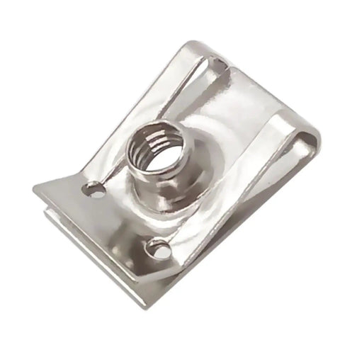 Heavy Duty Stainless Steel U Type Clips Nut Kit Assortment For M4 M5 M6 M8 Screws High Strength U Nut Fasteners Made Of Manganese Steel Plate Clip Nuts For Auto Truck Motorcycle Marine And Machinery Applications, close-up