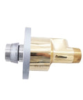 Brass Rotary Joint Swivel Union Built Tough For Steam And Water Lines 1.5 Inch To 0.75 Inch Fitting, side view